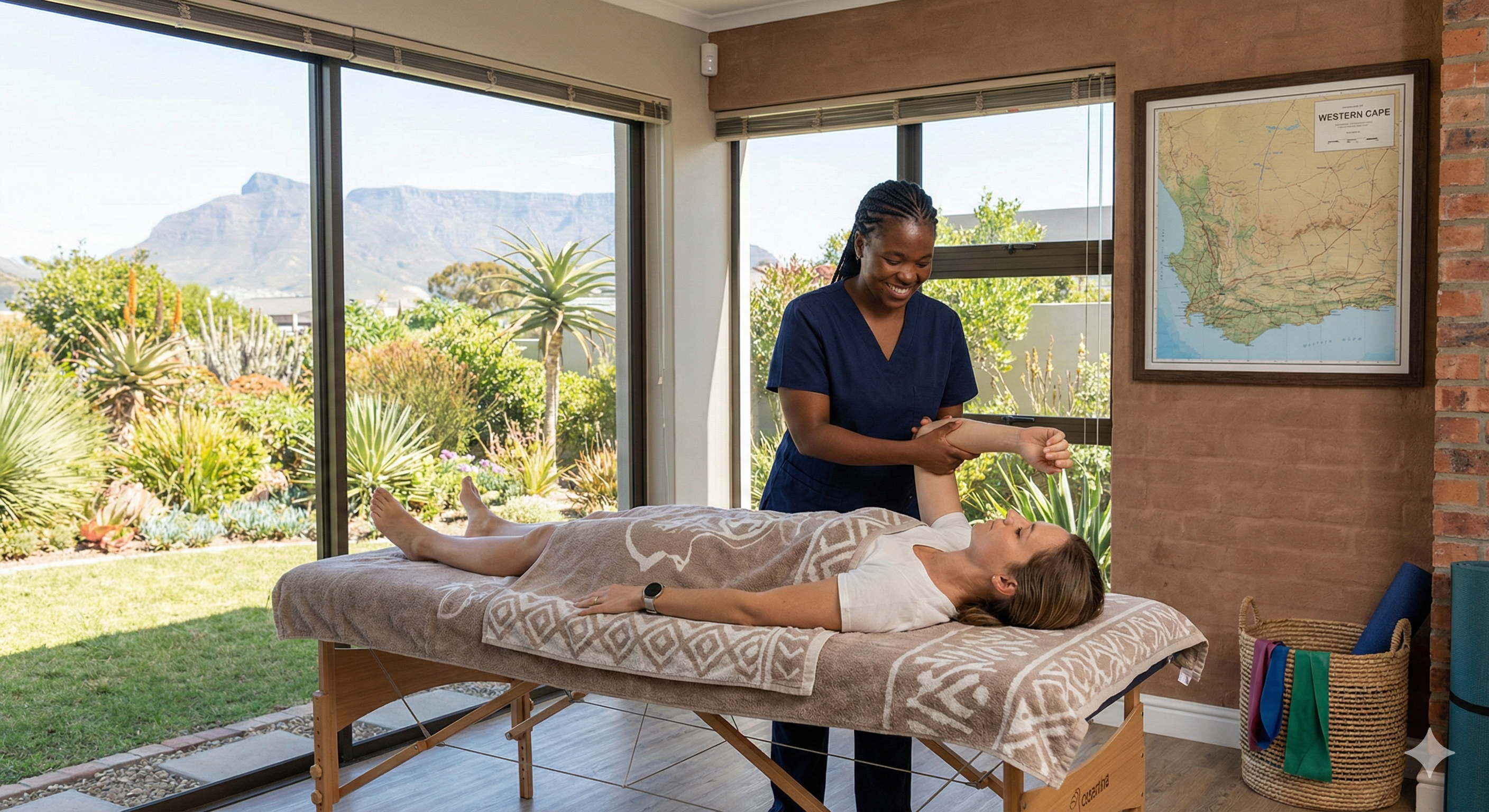 Livhu N Physio clinic interior in Centurion